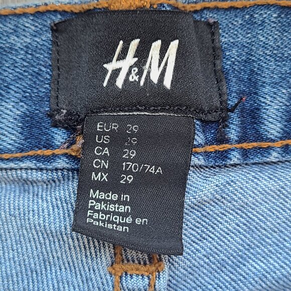 H&M Blue Jeans size 29 - Picture 5 of 5